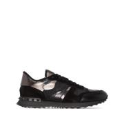 Zwarte Sneakers Valentino Garavani , Black , Heren