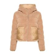 Stijlvolle Audrieu Donsjas Moncler , Brown , Dames