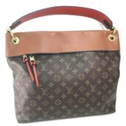 Pre-owned Canvas louis-vuitton-bags Louis Vuitton Vintage , Brown , Da...