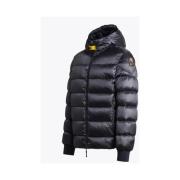 Korte gewatteerde bomberjas Parajumpers , Black , Heren