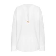 Stijlvolle TOP 5B3Ae9L65A6001 Valentino Garavani , White , Dames