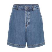 Denim Zomer Shorts 5V3Dd03Faa3558 Valentino Garavani , Blue , Heren