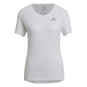 Hardloper T-shirt Adidas , White , Dames