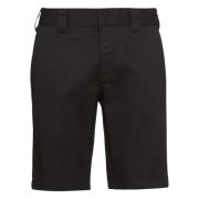 Slim Fit Shorts Dickies , Black , Heren