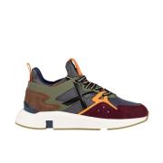 Vintage-geïnspireerde Sneaker met Innovatief Design Munich , Multicolo...