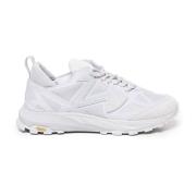 Witte Mesh Sneakers Rubberen Zool Philippe Model , White , Heren