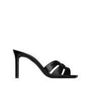 Stijlvolle Mules voor Trendy Vrouwen Saint Laurent , Black , Dames