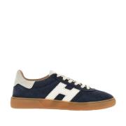 Blauwe Platte Schoenen Hogan , Blue , Heren