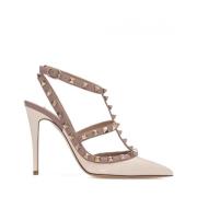 Enkelband Sandaal Valentino Garavani , Beige , Dames