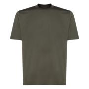 Army Green Ronde Hals T-shirt Giuliano Galiano , Green , Heren