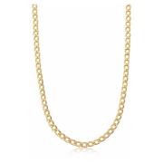 Mens Gold Cuban Link Chain in 6mm Nialaya , Yellow , Heren