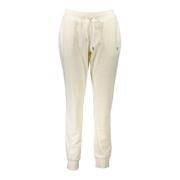 Sportieve Corduroy Broek met Strass Detail Guess , White , Dames