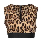 Stijlvolle TOP met F772Etfsaddhy13M Dolce & Gabbana , Brown , Dames