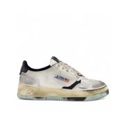 Vintage Lage Sneakers Geïnspireerd door de jaren 80 Autry , Gray , Her...