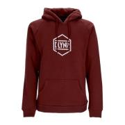 Logo Hoodie Bordeaux Sweatshirt met lange mouwen Dolly Noire , Red , H...