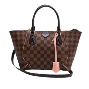 Pre-owned Canvas totes Louis Vuitton Vintage , Brown , Dames