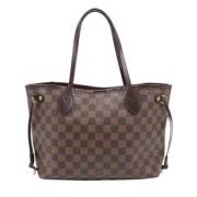 Pre-owned Leather handbags Louis Vuitton Vintage , Brown , Dames