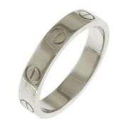 Pre-owned White Gold rings Cartier Vintage , Gray , Dames