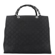 Pre-owned Canvas gucci-bags Gucci Vintage , Black , Dames