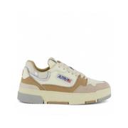 CLC LOW Sneakers Color-Block Design Autry , Beige , Dames