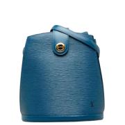 Pre-owned Leather louis-vuitton-bags Louis Vuitton Vintage , Blue , Da...