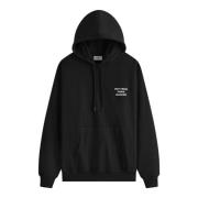 Stijlvolle Hoodie met Iconische Slogan Drole de Monsieur , Black , Her...