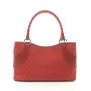 Pre-owned Leather gucci-bags Gucci Vintage , Red , Dames