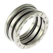 Pre-owned White Gold rings Bvlgari Vintage , Gray , Dames