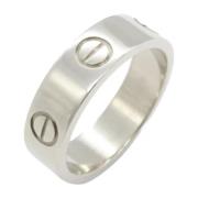 Pre-owned White Gold rings Cartier Vintage , Gray , Dames