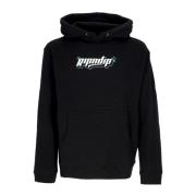 Zwarte hoodie met kangoeroezak Ripndip , Black , Heren