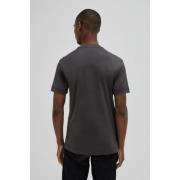 Interlock Supima T-shirt Donkergrijs Valenza , Gray , Heren