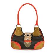 Pre-owned Suede prada-bags Prada Vintage , Multicolor , Dames