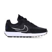 Wafel Lage Sneaker Zwart/Wit Nike , Black , Heren