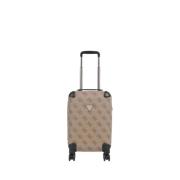 Compacte Reistrolley Guess , Brown , Dames