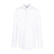 Witte Casual Overhemden voor Mannen Hugo Boss , White , Heren