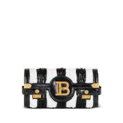 Kalf Pailles Zwart Wit Baguette Balmain , Black , Dames