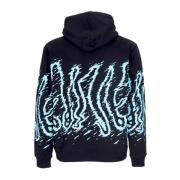 Zwarte Lichtgewicht Hoodie Snel Octopus , Multicolor , Heren