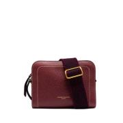 O Stijlvolle Leren Tas Gianni Chiarini , Brown , Dames