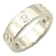 Pre-owned White Gold rings Cartier Vintage , Gray , Dames