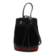 Pre-owned Leather gucci-bags Gucci Vintage , Black , Dames