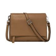 Minimalistische Leren Crossbody Tas Gianni Chiarini , Brown , Dames