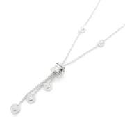 Pre-owned White Gold necklaces Bvlgari Vintage , Gray , Dames