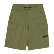 Militair Groene Cargo Shorts Propaganda , Green , Heren