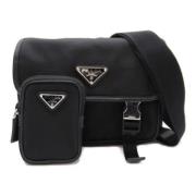 Pre-owned Fabric prada-bags Prada Vintage , Black , Dames