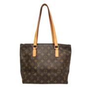 Pre-owned Canvas louis-vuitton-bags Louis Vuitton Vintage , Brown , Da...