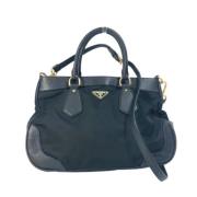 Pre-owned Fabric prada-bags Prada Vintage , Black , Dames