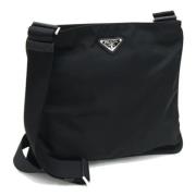 Pre-owned Nylon prada-bags Prada Vintage , Black , Dames