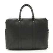 Pre-owned Leather louis-vuitton-bags Louis Vuitton Vintage , Black , D...