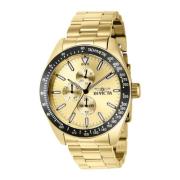 Aviator Heren Quartz Horloge Invicta Watches , Yellow , Heren