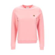 Stijlvolle Sweatshirt voor Mannen Maison Kitsuné , Pink , Dames